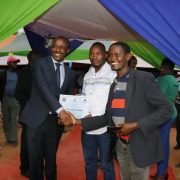 Environmental protection award by HE Governor Mutula Kilonzo Junior