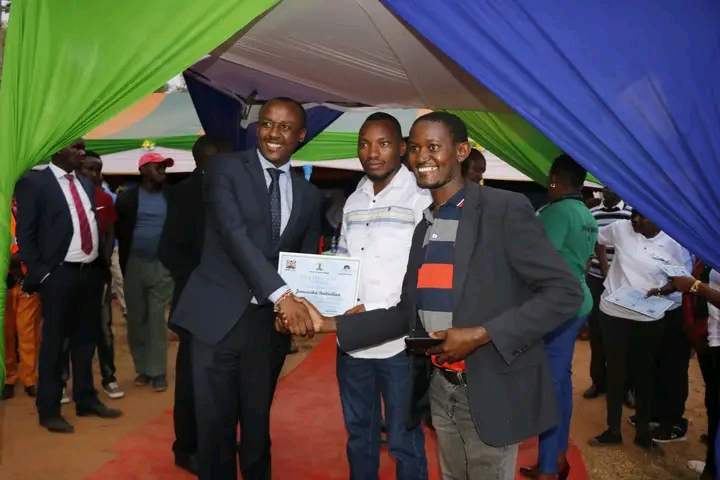 Environmental protection award by HE Governor Mutula Kilonzo Junior